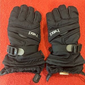 Head Black Thermal Gloves